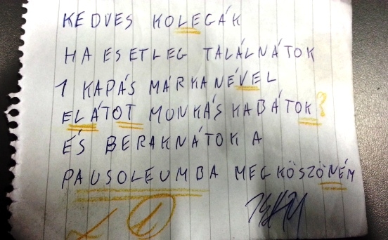 Jutalom a megtalálónak!