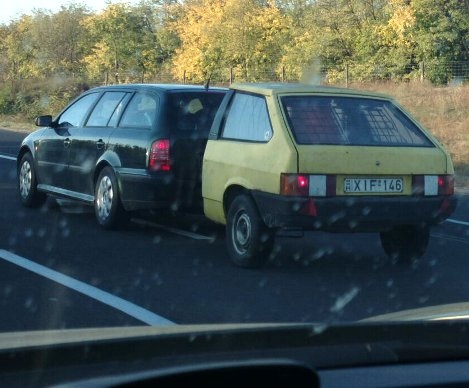 Eközben az M5-ös autópályán