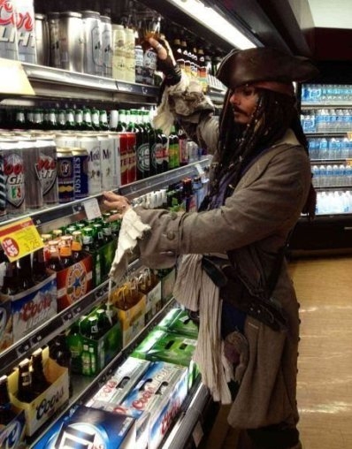 Megszomjazott a kapitány