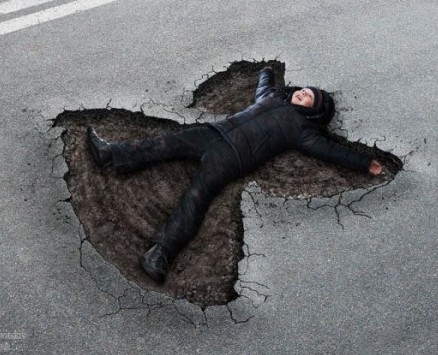 Hóangyal helyett - Betonangyal