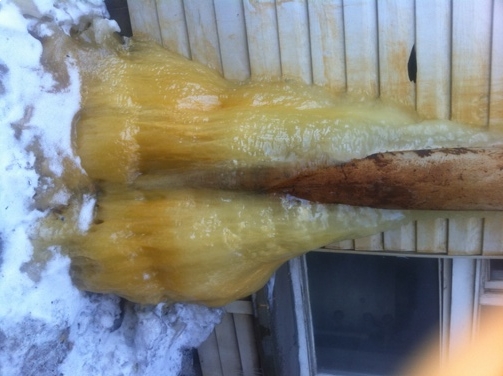 Sose egyél a sárga hóból, a kocsma mögött