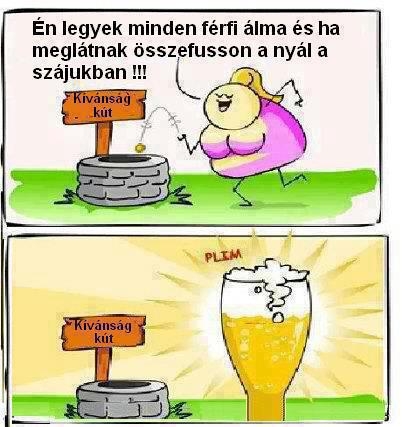 Eközben a kívánság kútnál