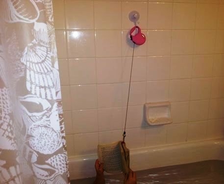 Kádban olvasás - jól csinálod