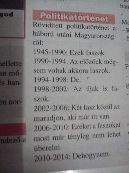 Nem politizálunk, de ez kihagyhatatlan :D