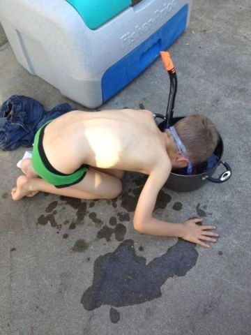 Merülési gyakorlat nyaralás előtt