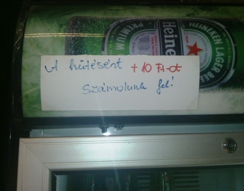 Ha hideget akarsz inni . . .