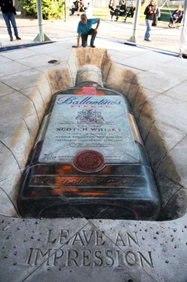 3D-s utcai illúzió