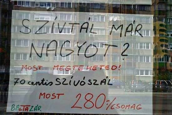 A nap ajánlata