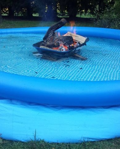 Vízmelegítés  - bizarr verzió