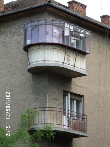 Erkély beépítés román módra