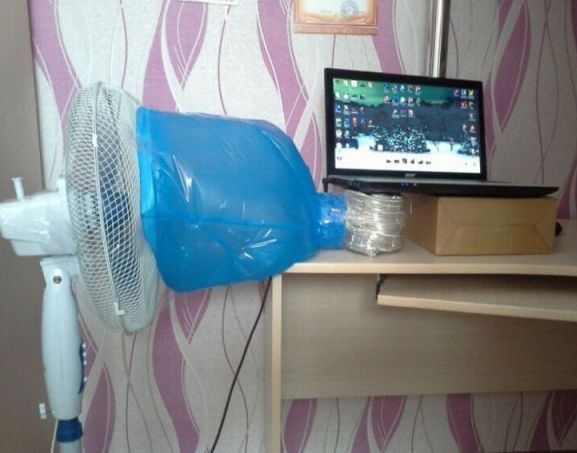 Laptop hűtés házilag