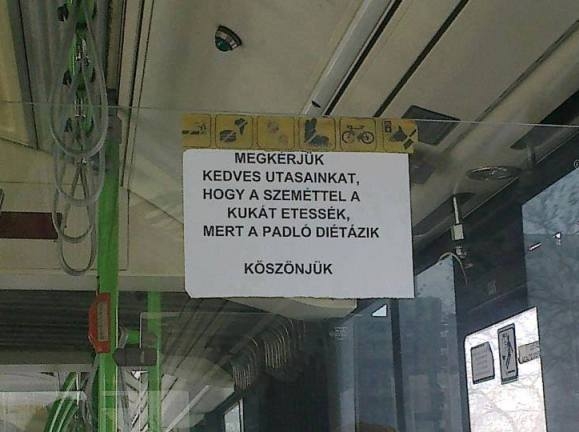 Utasaink figyelmébe :D