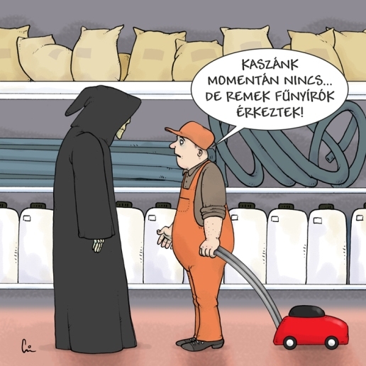 Most nincs raktáron . . .