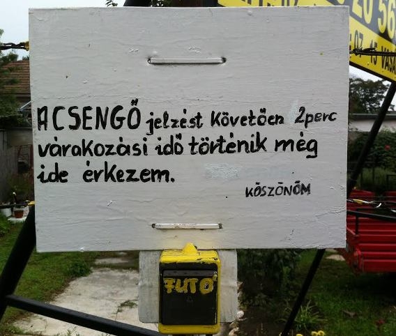 Csak lassan a testtel!