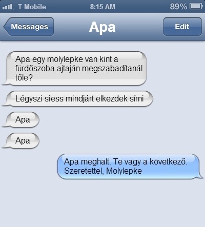 Bizarr üzenet