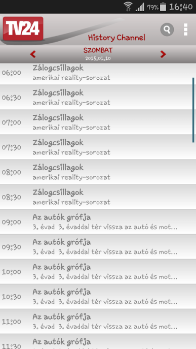 Jó változatos a műsor