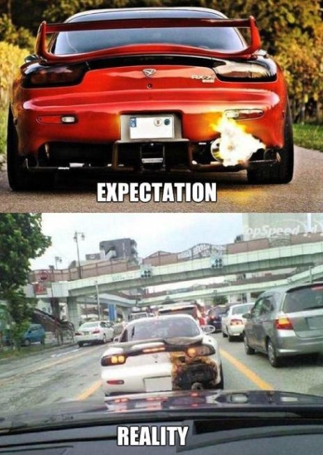 Elképzelés vs. valóság