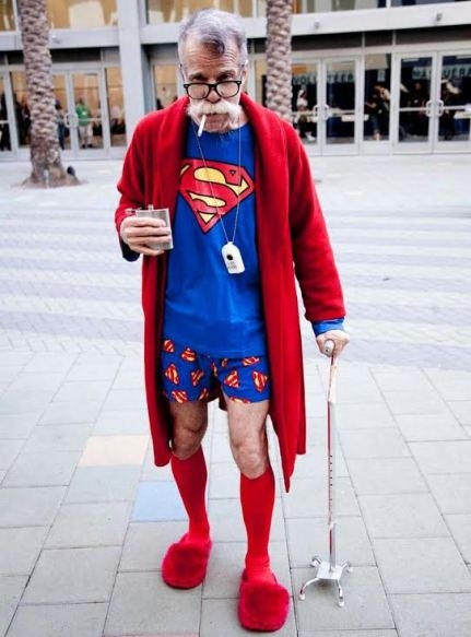 A nyugdíjas Superman