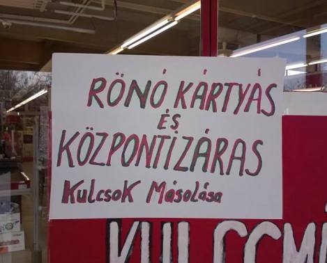 Mert én szakszervizbe járok...