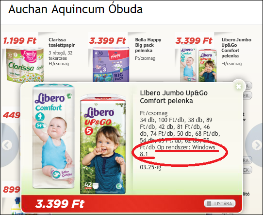 Okos pelenka a madaras Tacskóban