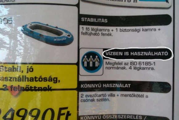 Minőségi gumicsónak...