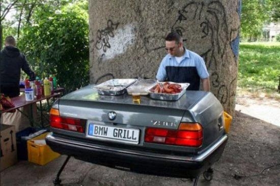 BMW grill