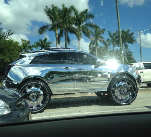 Frankó lehet, amikor rásüt a nap és visszatükröződik