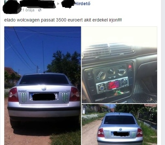 Wolcwagen van eladó