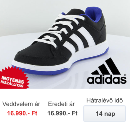 Óriási kedvezmény...