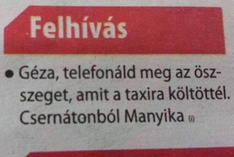 Napi apró Székelyföldről