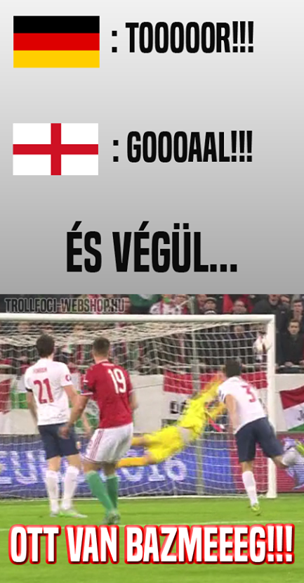 Gólörömök a világból