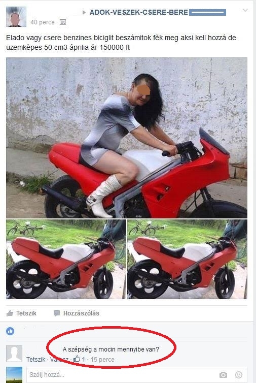 Facebook, Adok-veszek