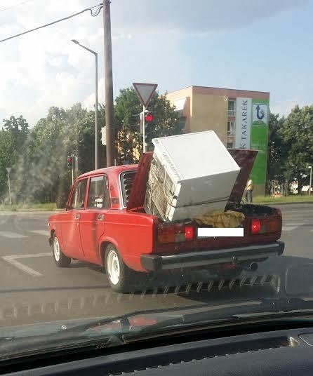 Tegnap Pécsett járt a szállító