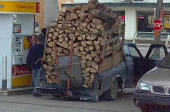 A Shellnél kapták lencsevégre a szállítót