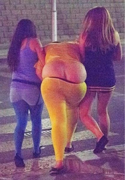 A leggings (cicanadrág) mindenkinek jól áll...