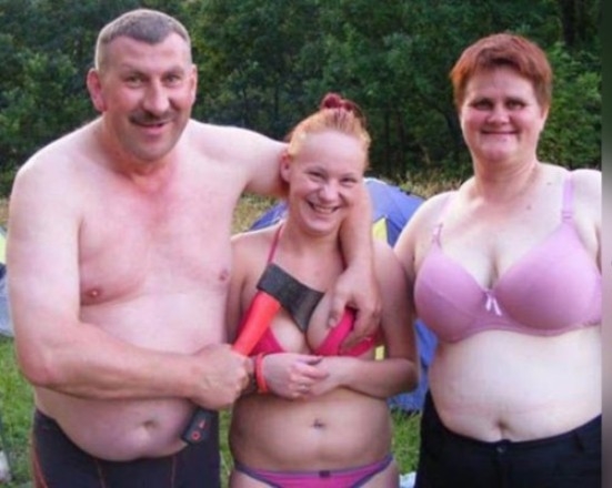 Egy romantikus családi fotó