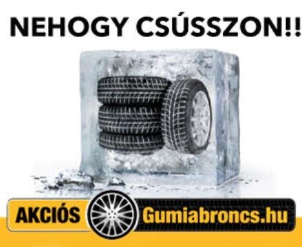 Ideje váltani, itt a téli gumi felszerelés időszaka