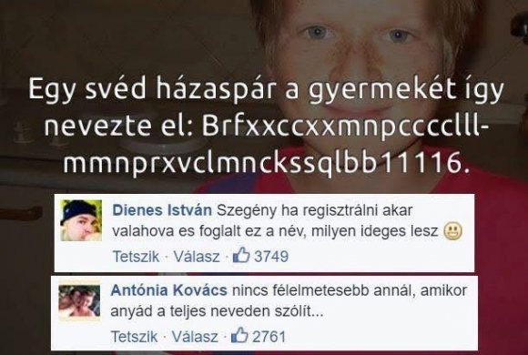 Ritka szép neved van ecsém...