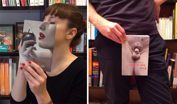 Amikor unatkoznak a könyvesboltban az eladók