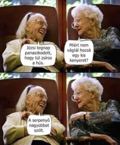 Lujza néni nem tököl