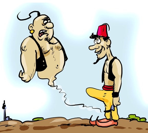 Már csak egy kívánságod maradt Aladdin...