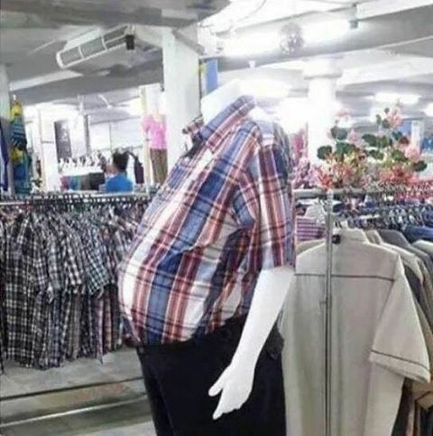 Végre egy reális férfi próbababa