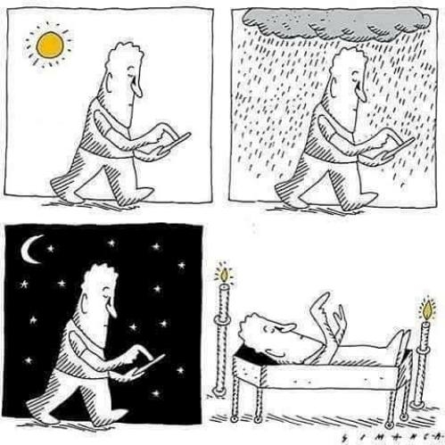 Lassan tényleg itt tart, egy-két ember