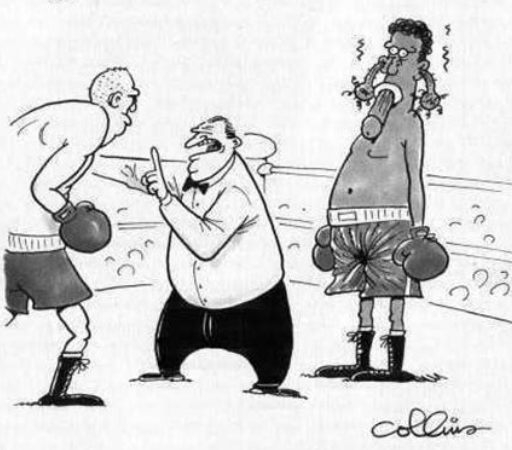 Még egy ilyen övön aluli ütés, és leléptetlek!