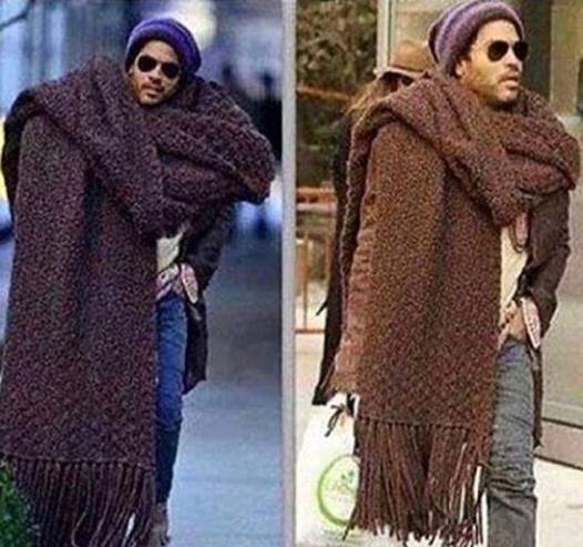 Amikor kevésnek találod a sálat, ezért...