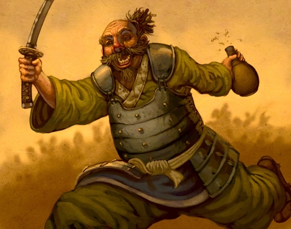 Mit csinál a részeg szamuráj?