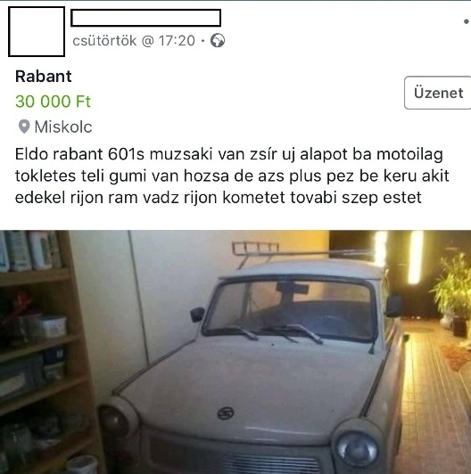 Embererünk a Ps4 zslim után a rabantját is eladná