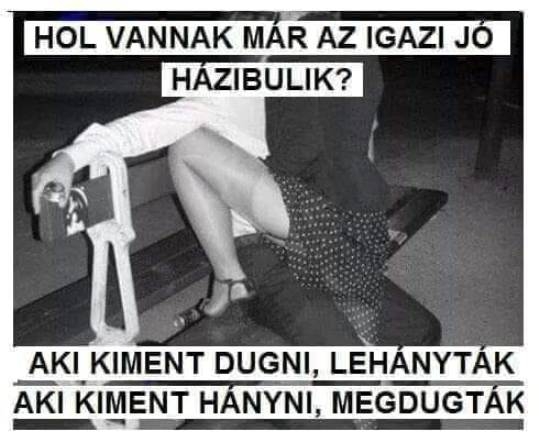 Már semmi sem olyan, mint régen...