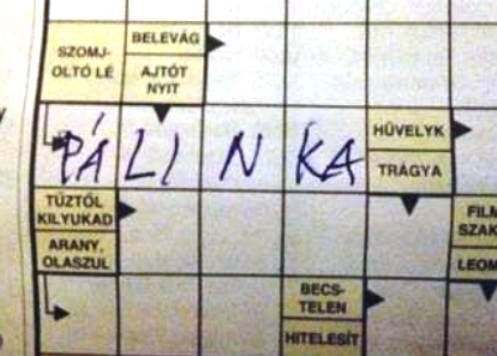 Napi keresztrejtvény