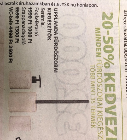 Ha nincs fogkeféd, csak tartód, akkor jól jön a kefe is!